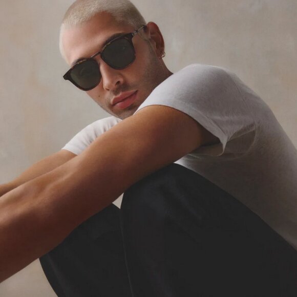 Quay Australia Jackpot Remixed Tortoise Frame Polarized Green Lens Sunglasses - Picture 4 of 16